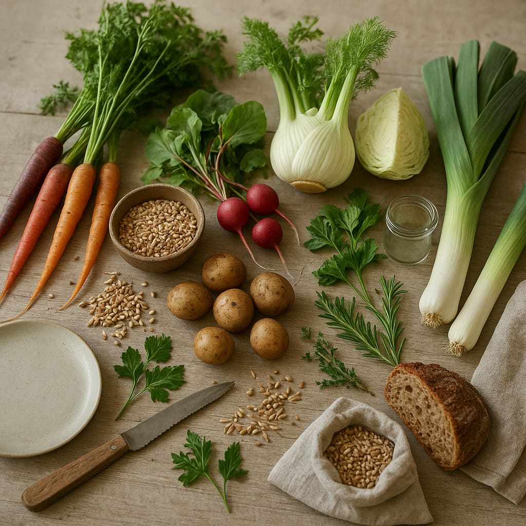 Saisonale Menüplanung